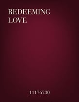 Redeeming Love piano sheet music cover